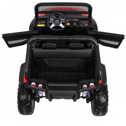 Mercedes Unimog Auto na akumulator 4x4 Czerwony